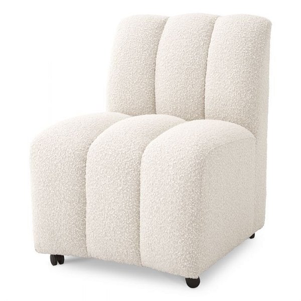 Стул обеденный стул Eichholtz Kelly bouclé cream 115428