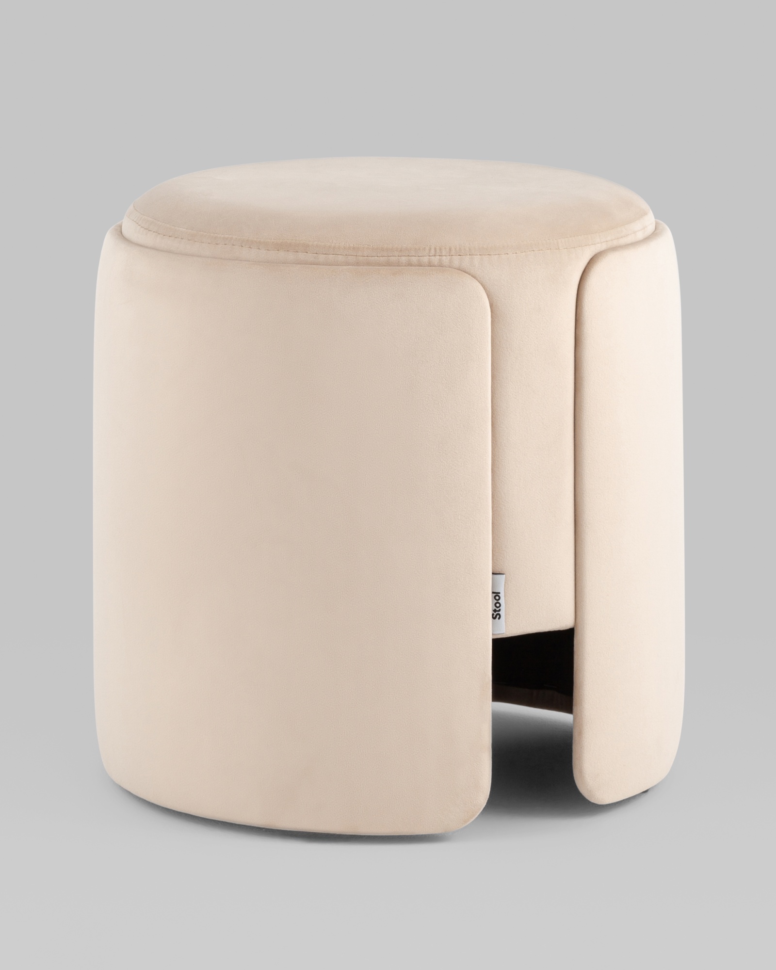 Пуф Taks велюр молочный Stool Group