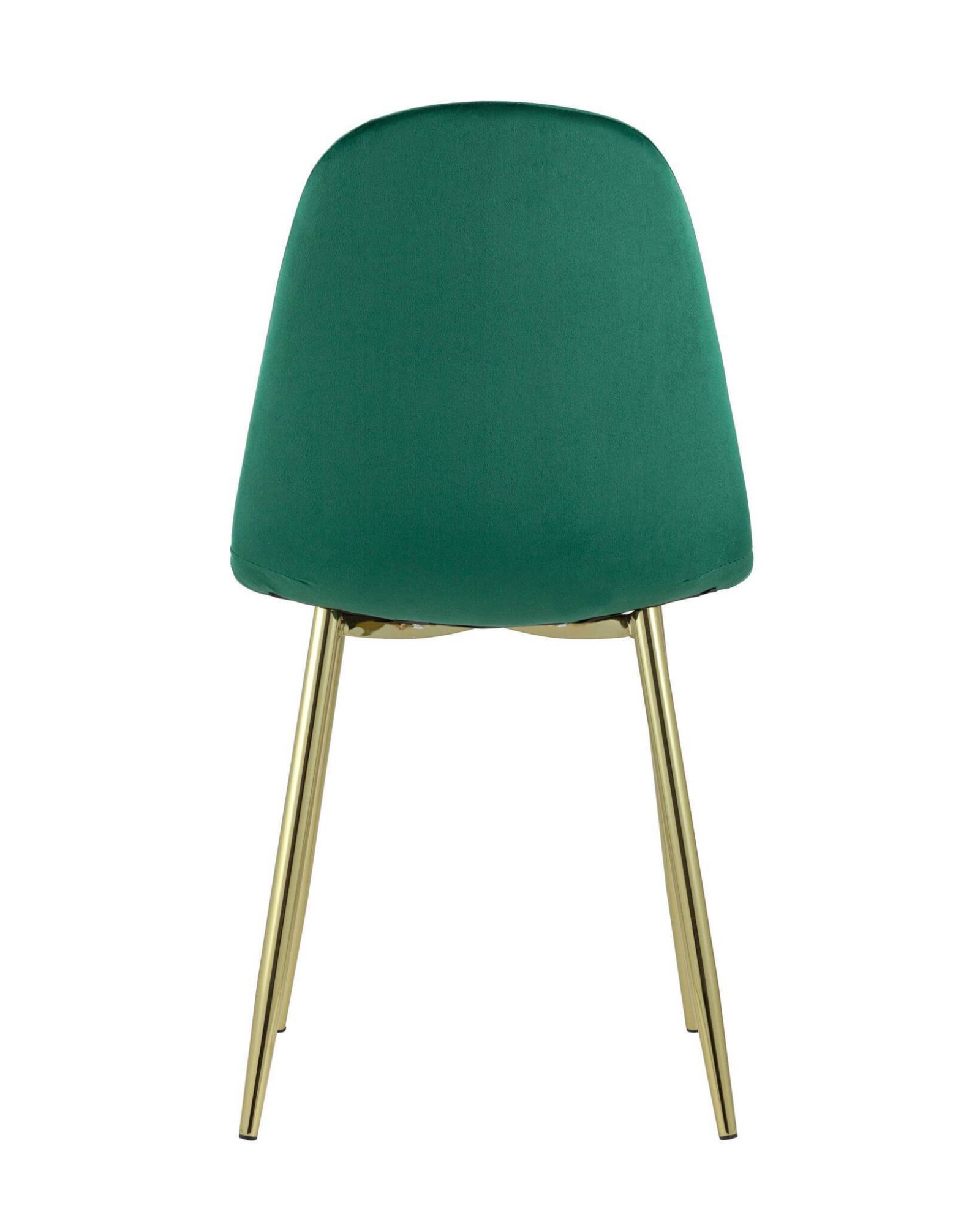 Стул Валенсия велюр зеленый золотые ножки Stool Group