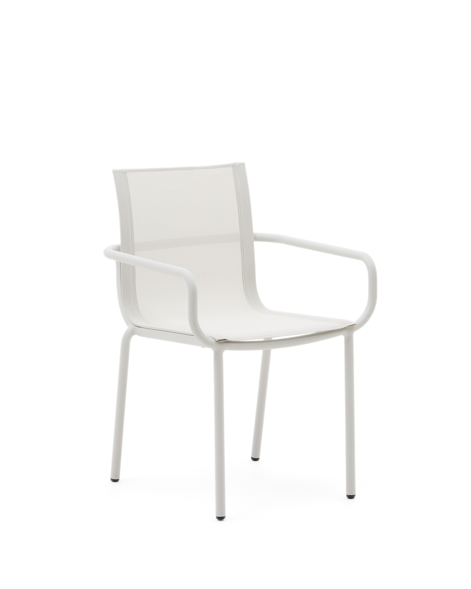 Galdana Штабелируемый садовый стул из белого алюминия La Forma (ex Julia Grup)