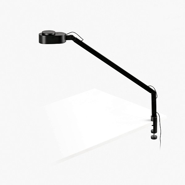 Настольная лампа Inviting PINZA черная 6W 2700K-4800K Faro