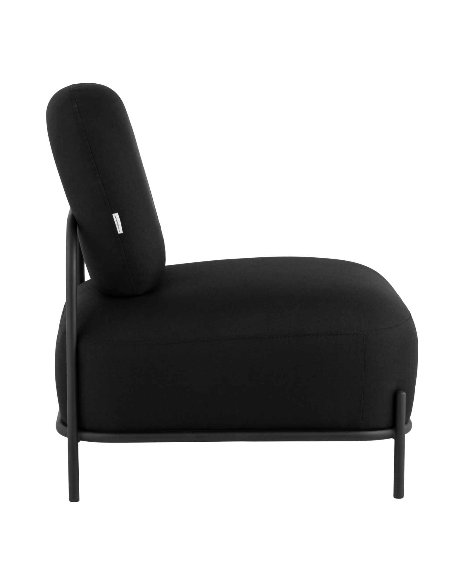 Кресло Стоун рогожка черный Stool Group