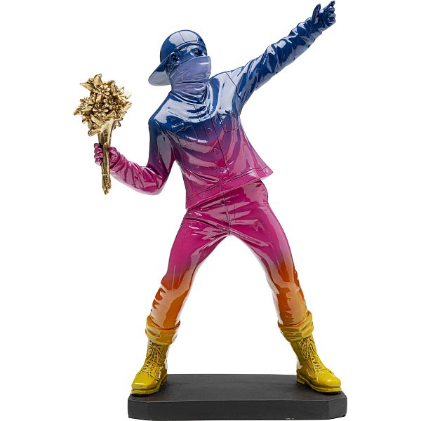 Фигура декоративная Street Art Bouquet Rainbow 41cm KARE 56928