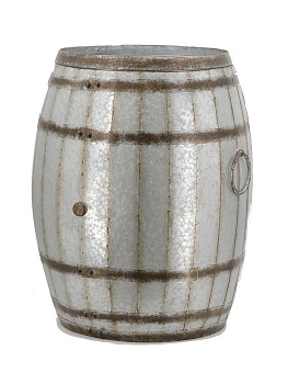 Столик акцентный с ящиком Бочка Glasar SA80117-DS