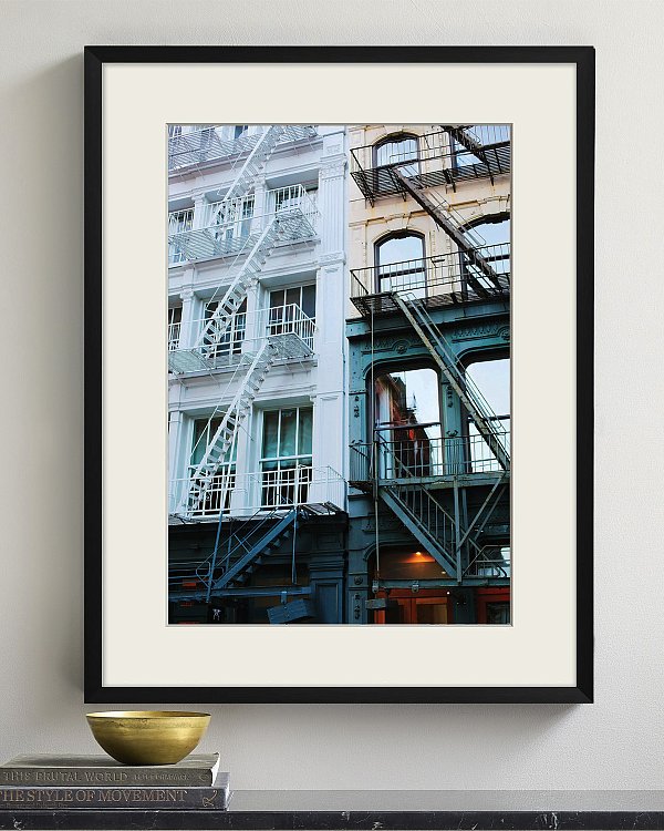 Интерьерный постер Fire Escapes Louvre Home DPP440924VHS