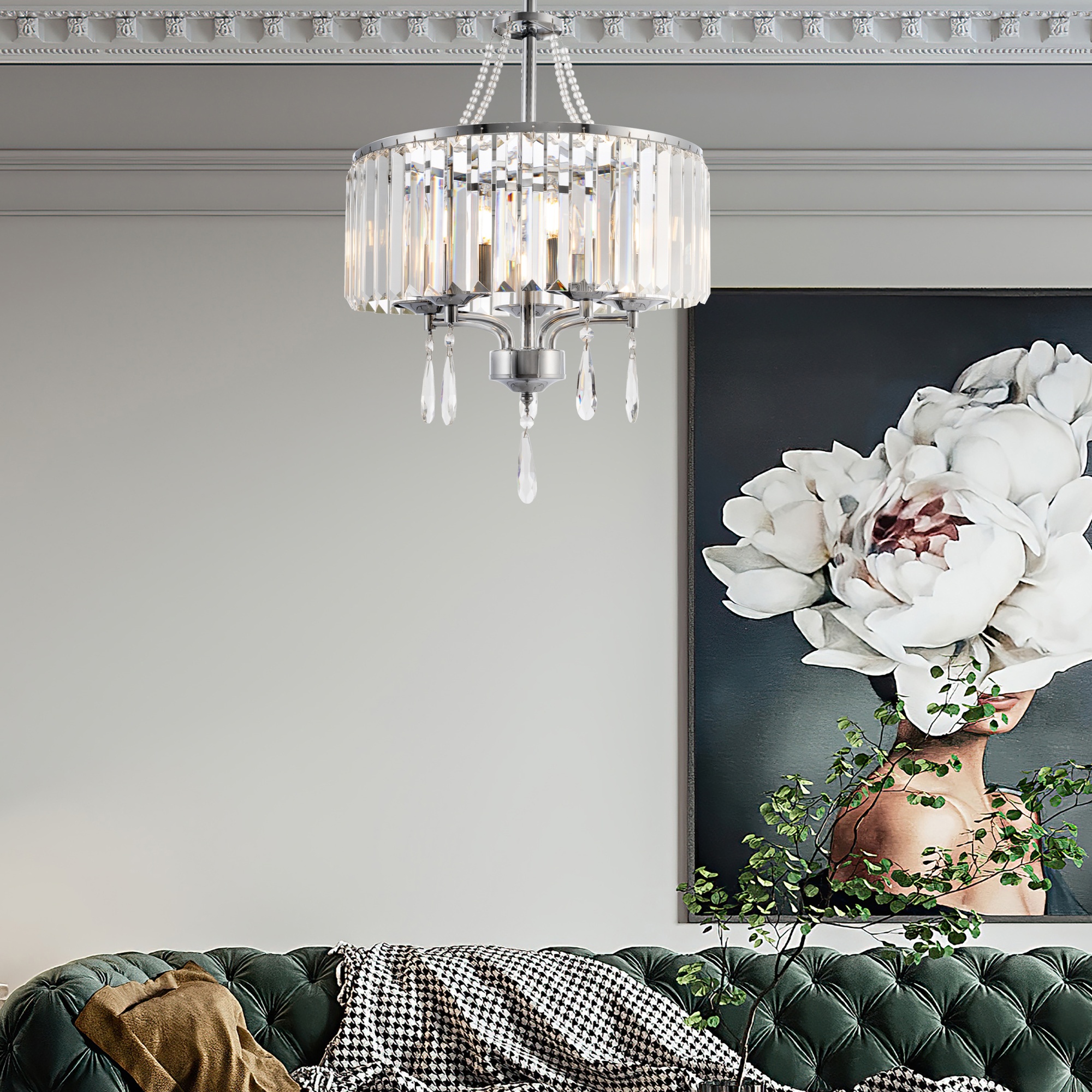 Люстра 371009/5/300/400 CR Arte Milano