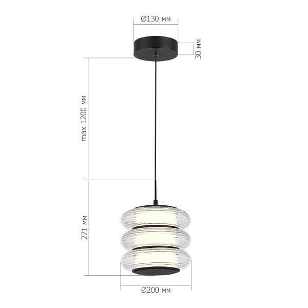 Подвесной светильник ST-Luce SL6239.403.03