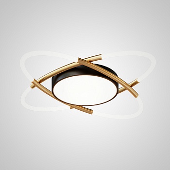 Потолочный светильник IRIA D50 Black Gold by ImperiumLoft