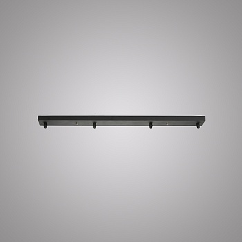 Потолочное крепление CEILING MOUNT 11 BLACK  L120 на 4 подвеса by ImperiumLoft