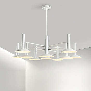 Подвесная люстра TAU L10 White by ImperiumLoft