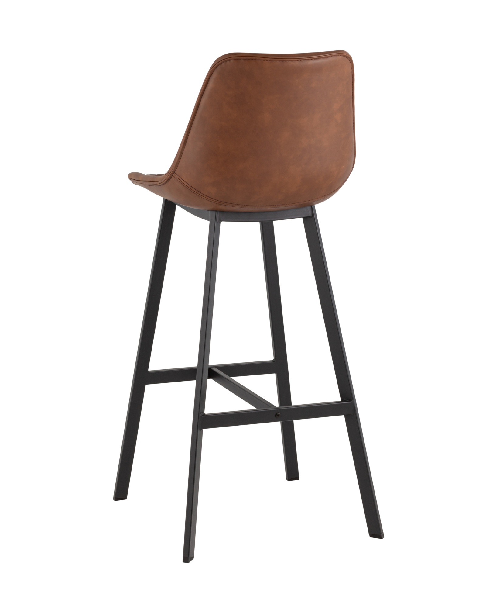 Стул барный TEXAS экокожа коричневый Stool Group