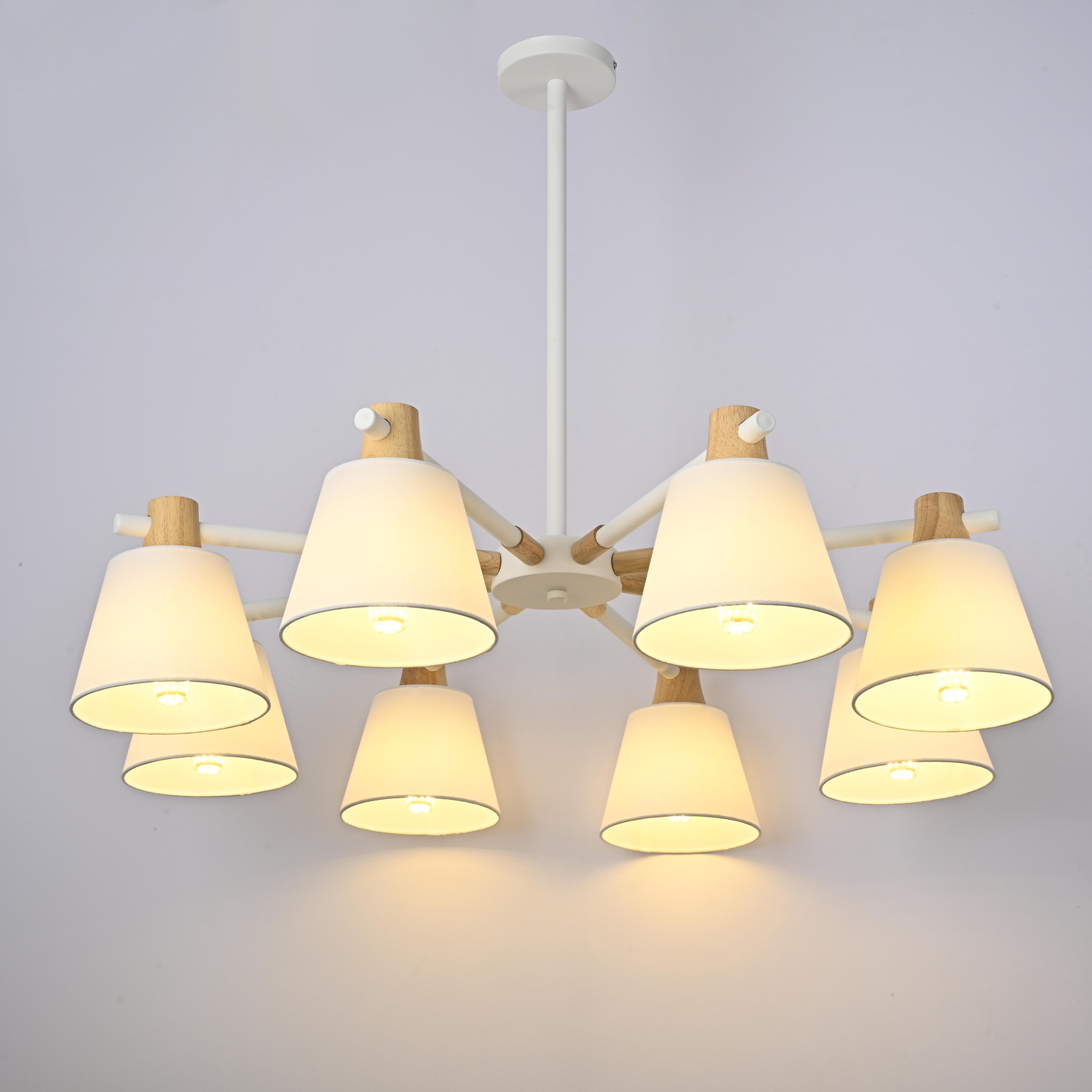 Потолочная Люстра На Штанге Natura A White 8 By Imperiumloft