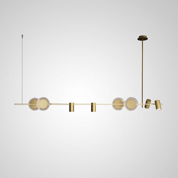 Подвесной светильник HELVIG Brass by ImperiumLoft