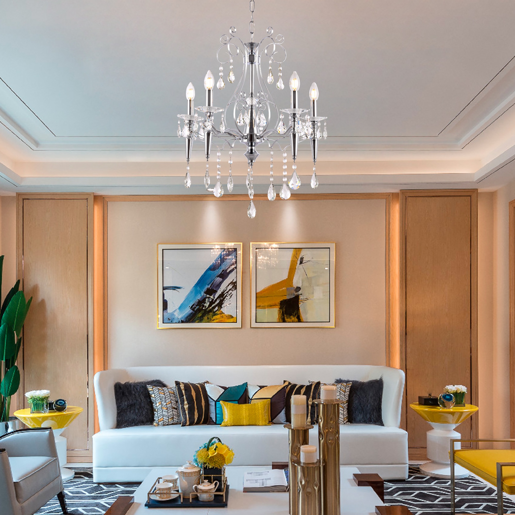 Люстра 347710/5 CR Arte Milano