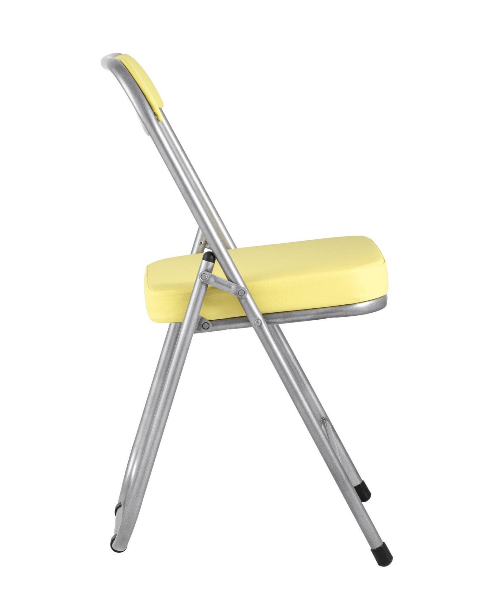 Стул складной ДЖОН металлик, желтый Stool Group
