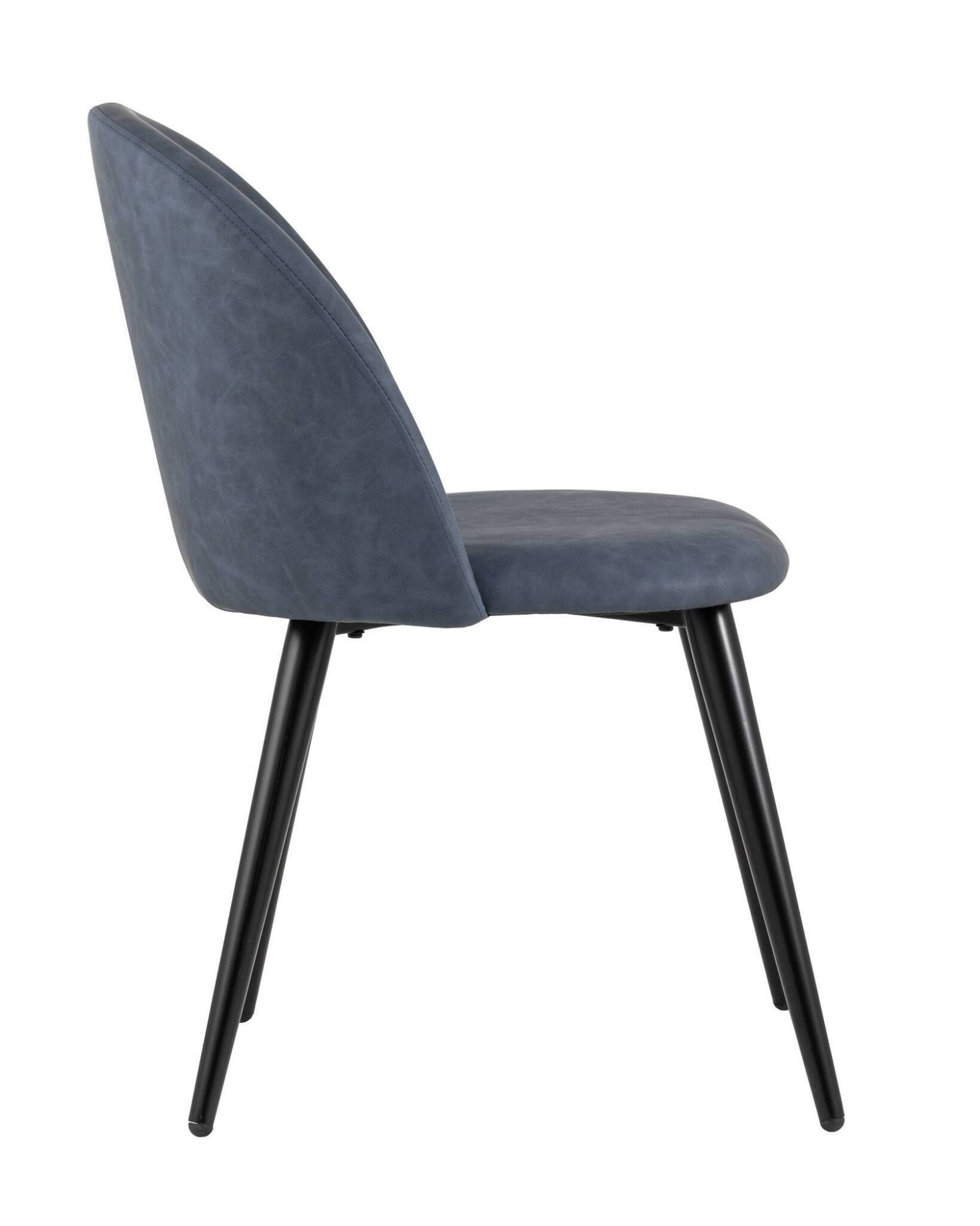 Стул Лион синяя экокожа Stool Group