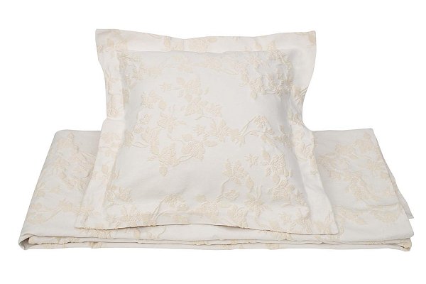 Наволочка декоративная 50х50 бежевая Bianca Garda Decor 16AMR-BIANCA N.02-ECR