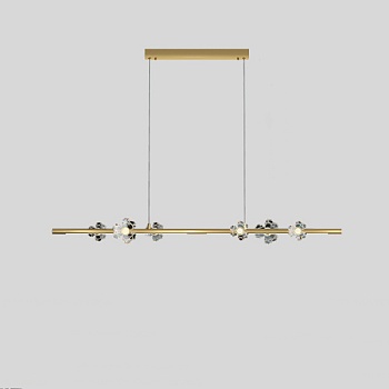 Подвесной светильник CAMILIA LONG L120 Brass by ImperiumLoft