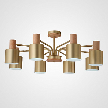 Подвесная люстра INGRID 8 metal by ImperiumLoft