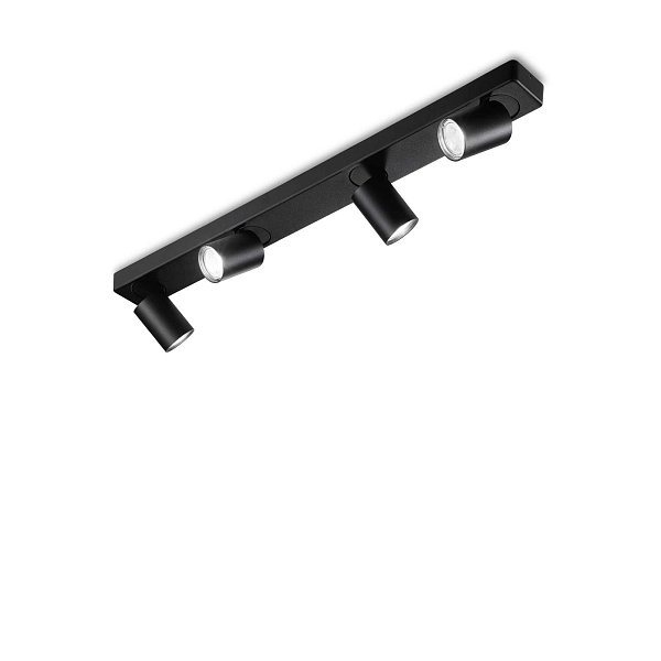 Потолочный светильник Ideal Lux RUDY PL4 NERO 229072