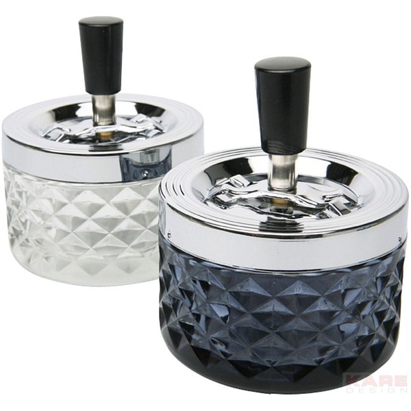 Пепельница Cristallo Smoke (в ассортименте) KARE 68825