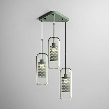 Подвесной светильник CATCH TRIO MATCHA by ImperiumLoft