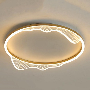 Потолочный светильник IZELIN D60 Brass by ImperiumLoft