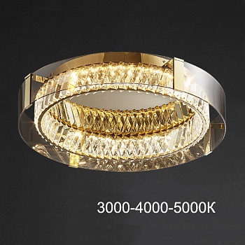 Потолочная люстра PERSEY D60 Amber Трехцветный свет by ImperiumLoft