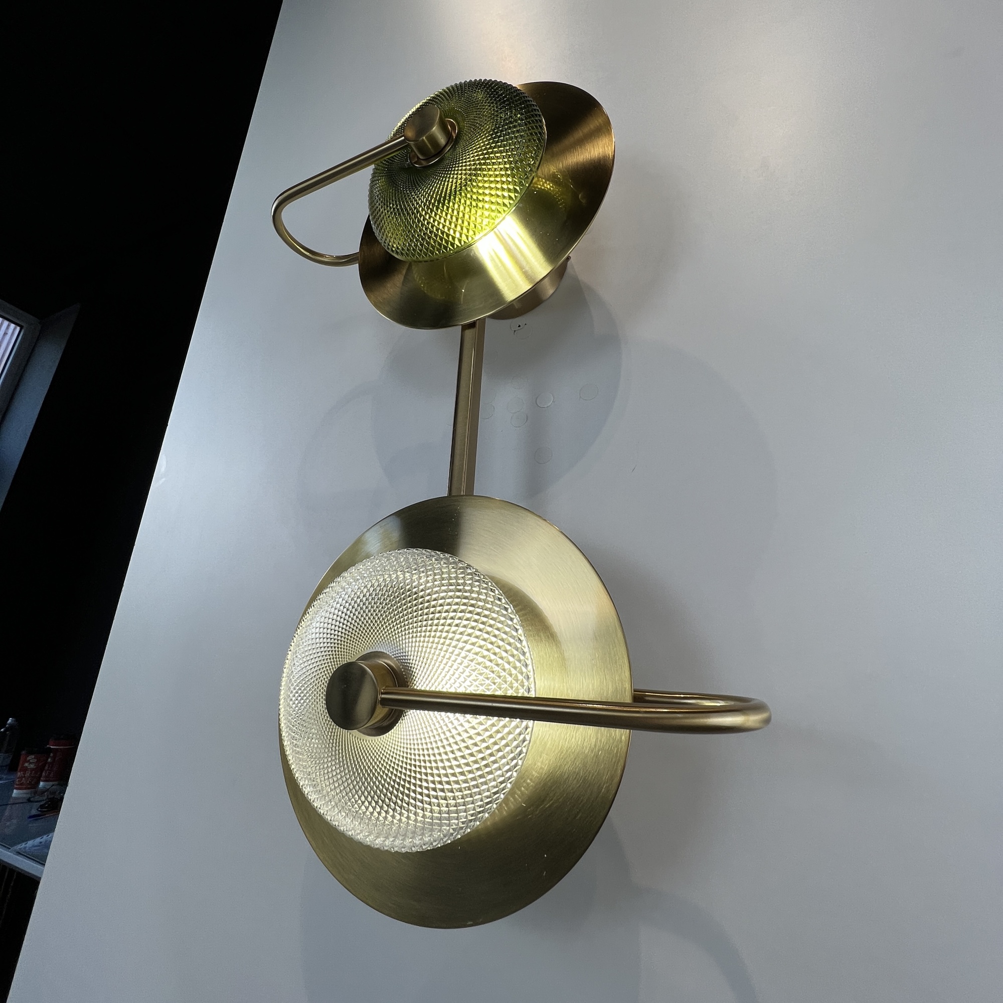 Бра Green Disk Double By Imperiumloft