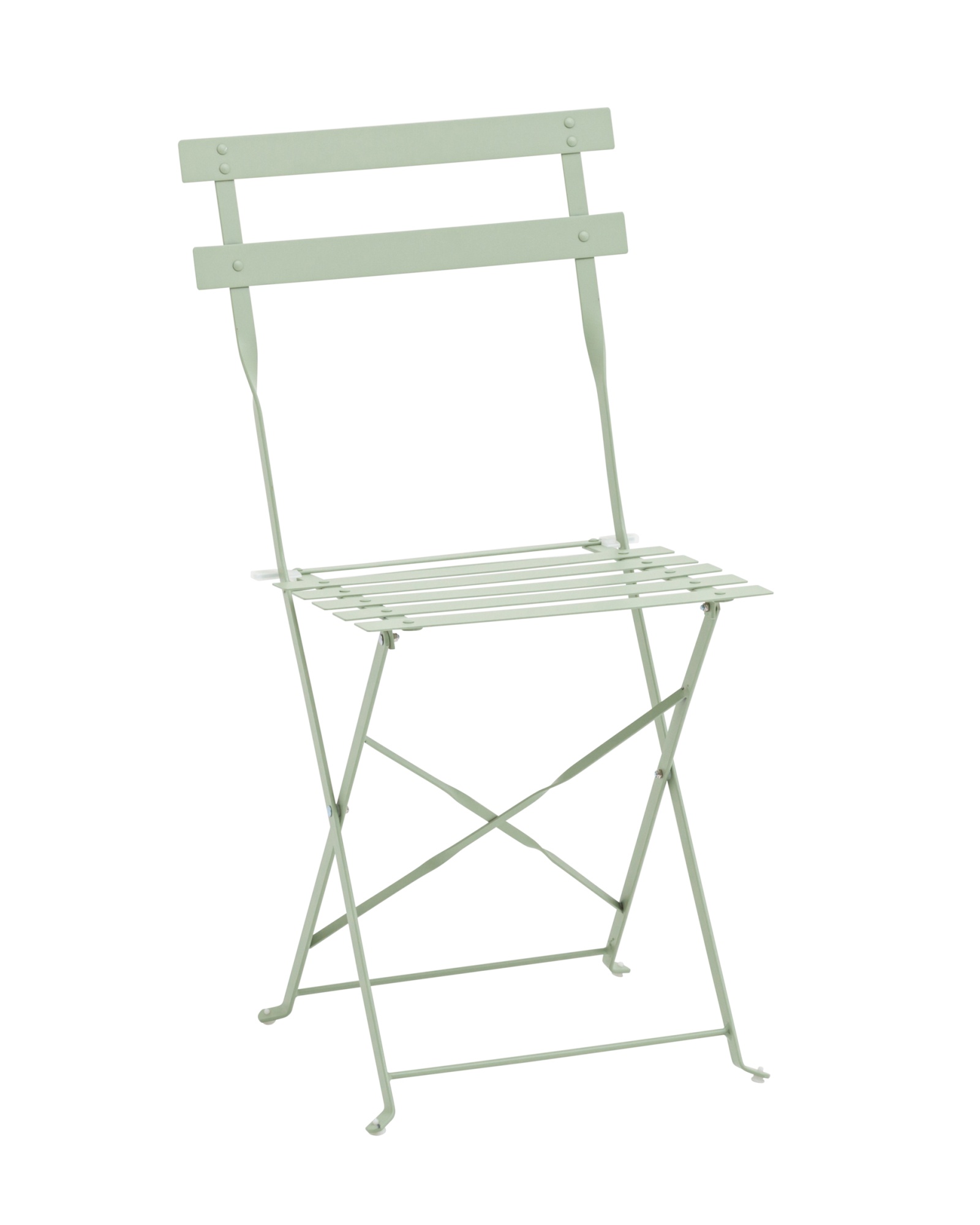 Комплект стола и двух стульев Бистро светло-зеленый Stool Group