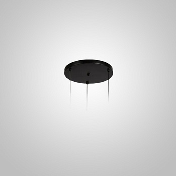 Потолочное крепление — металлический диск CEILING MOUNT 2 D30 Black by ImperiumLoft