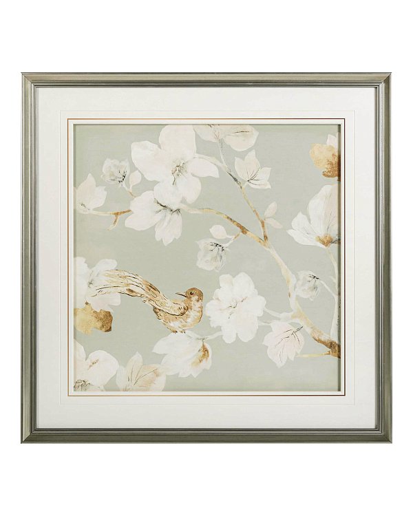 Постер в раме Birds and flowers - II Louvre Home 23P0027