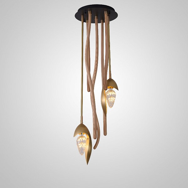 Потолочный светильник TUSKET MORE L2 Light brown by ImperiumLoft