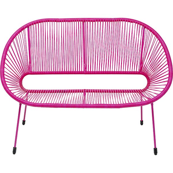 Скамья Acapulco Mono Pink KARE 87965