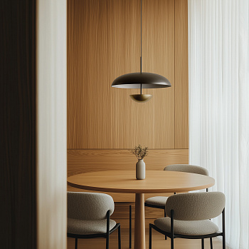 Подвесной светильник Ella черный - латунный Aromas del Campo