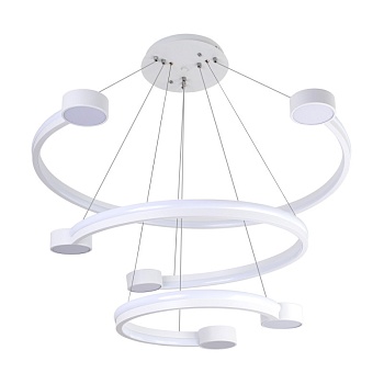 Каскадная люстра LED4U L7100-3 WТ