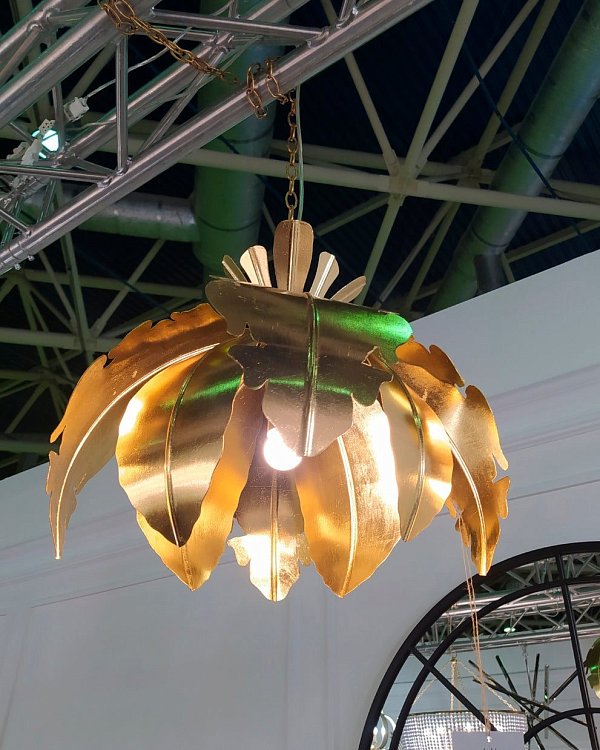 Золотой светильник Шамони Louvre Home L916G