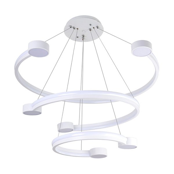 Каскадная люстра LED4U L7100-3 WТ