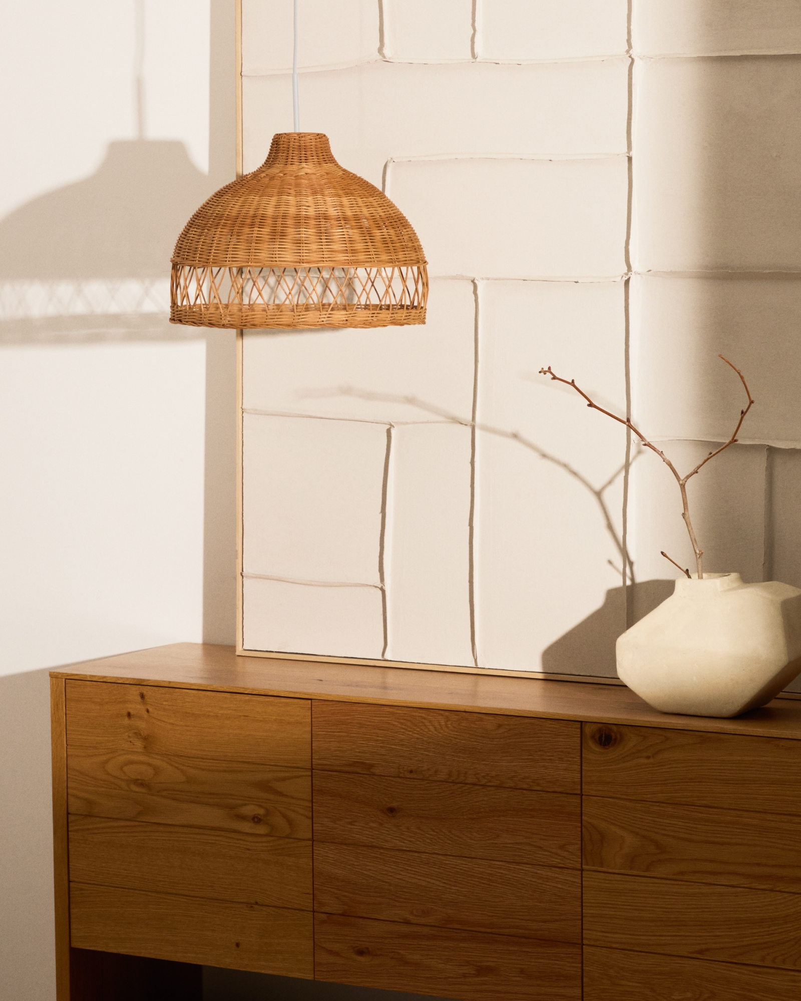 Loura Абажур подвесного светильника из ротанга  Ø40 см La Forma (ex Julia Grup)