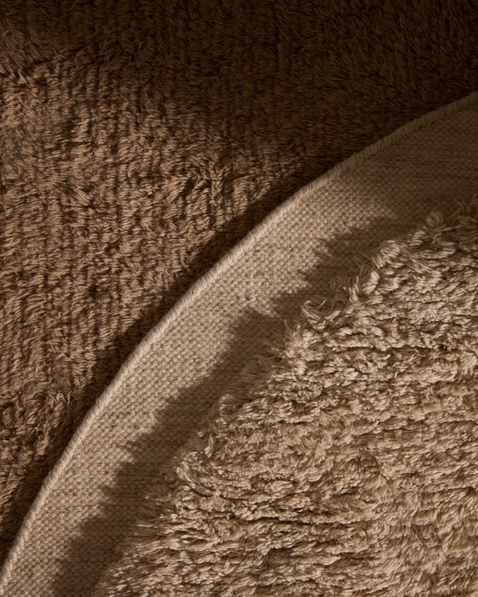 Ковер Marely круглый, бежевый, шерстяной, Ø 200 La Forma (ex Julia Grup)