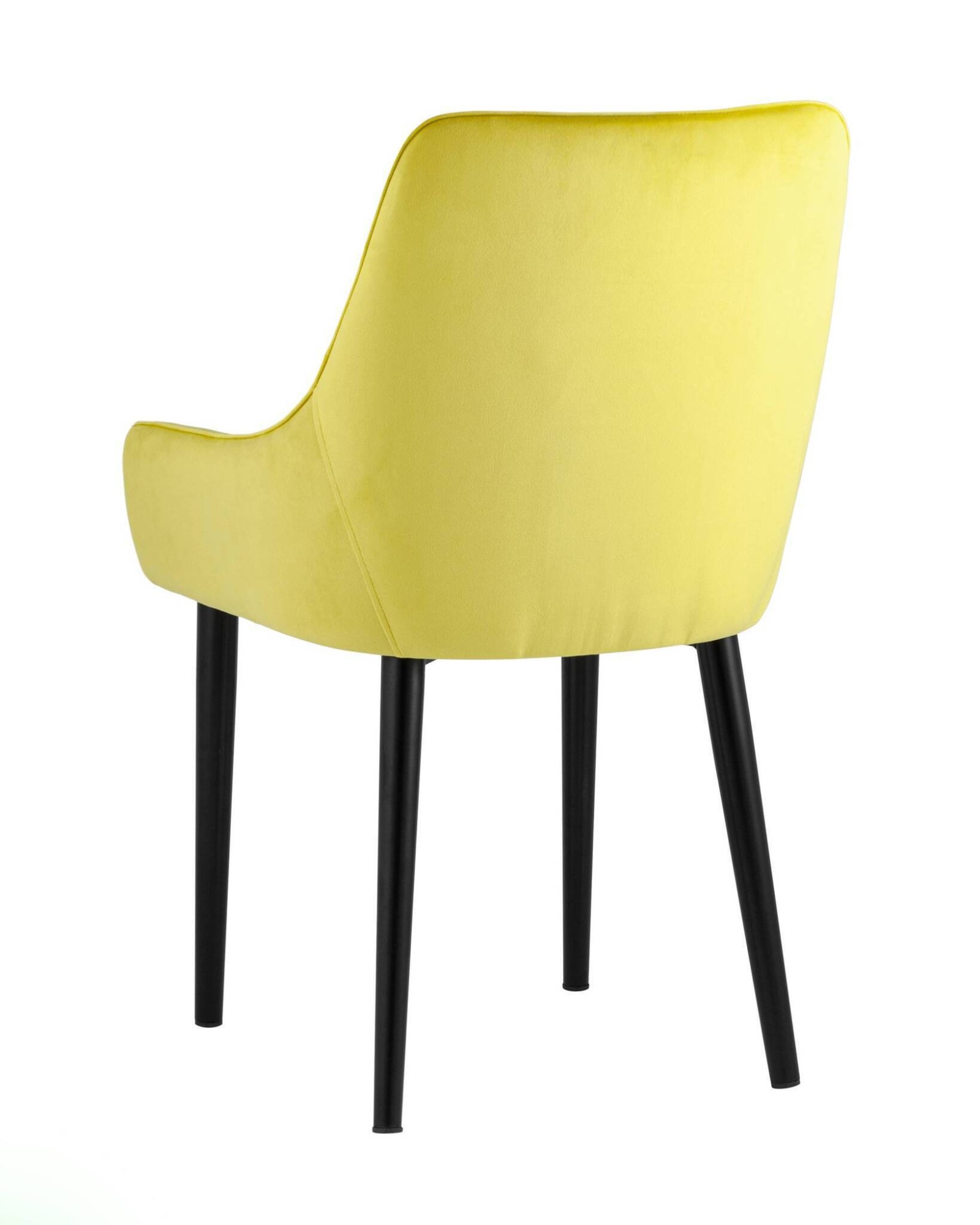 Стул Джоан велюр жёлтый Stool Group