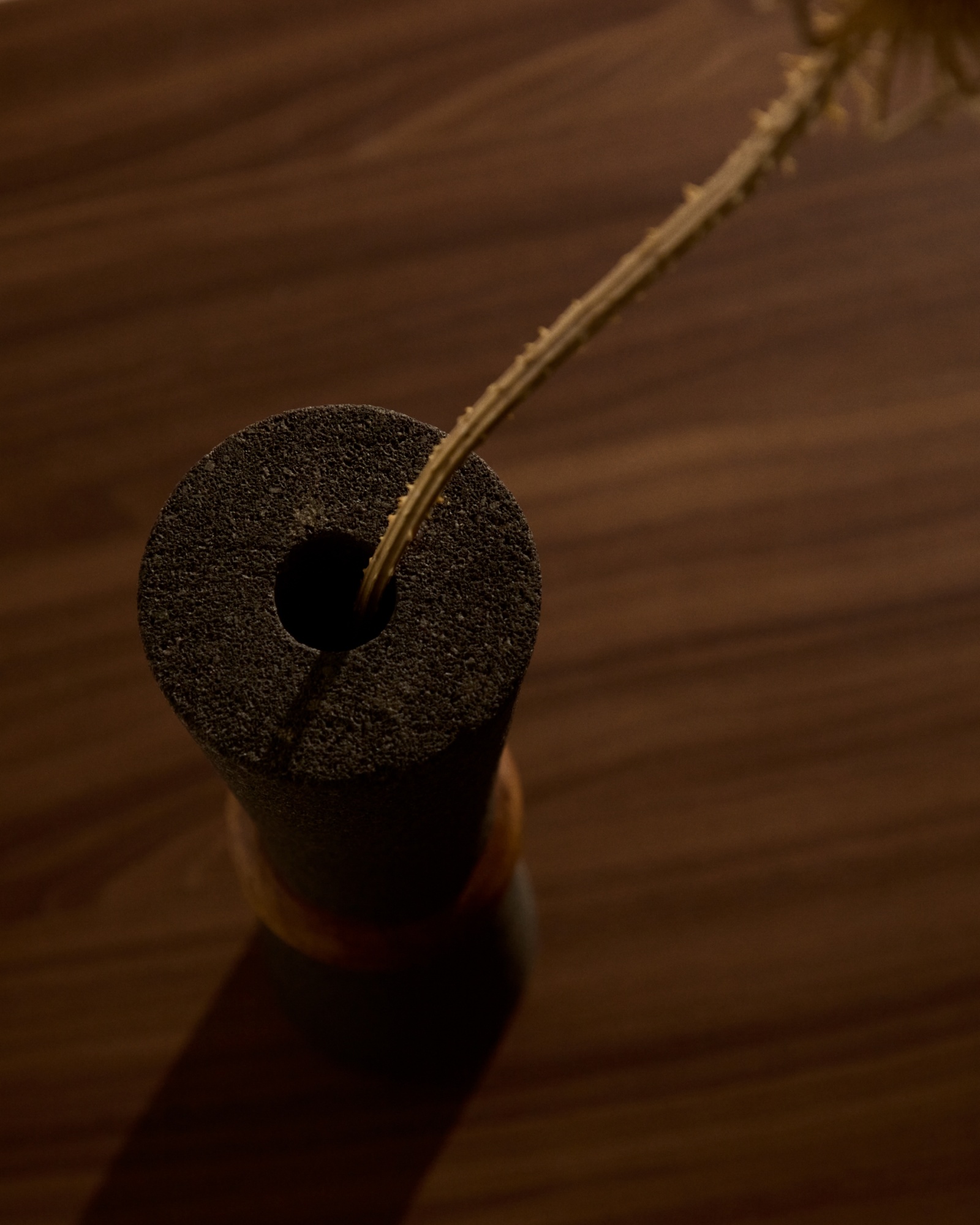 Naro Ваза из камня с 2 кольцами 30 см La Forma (ex Julia Grup)