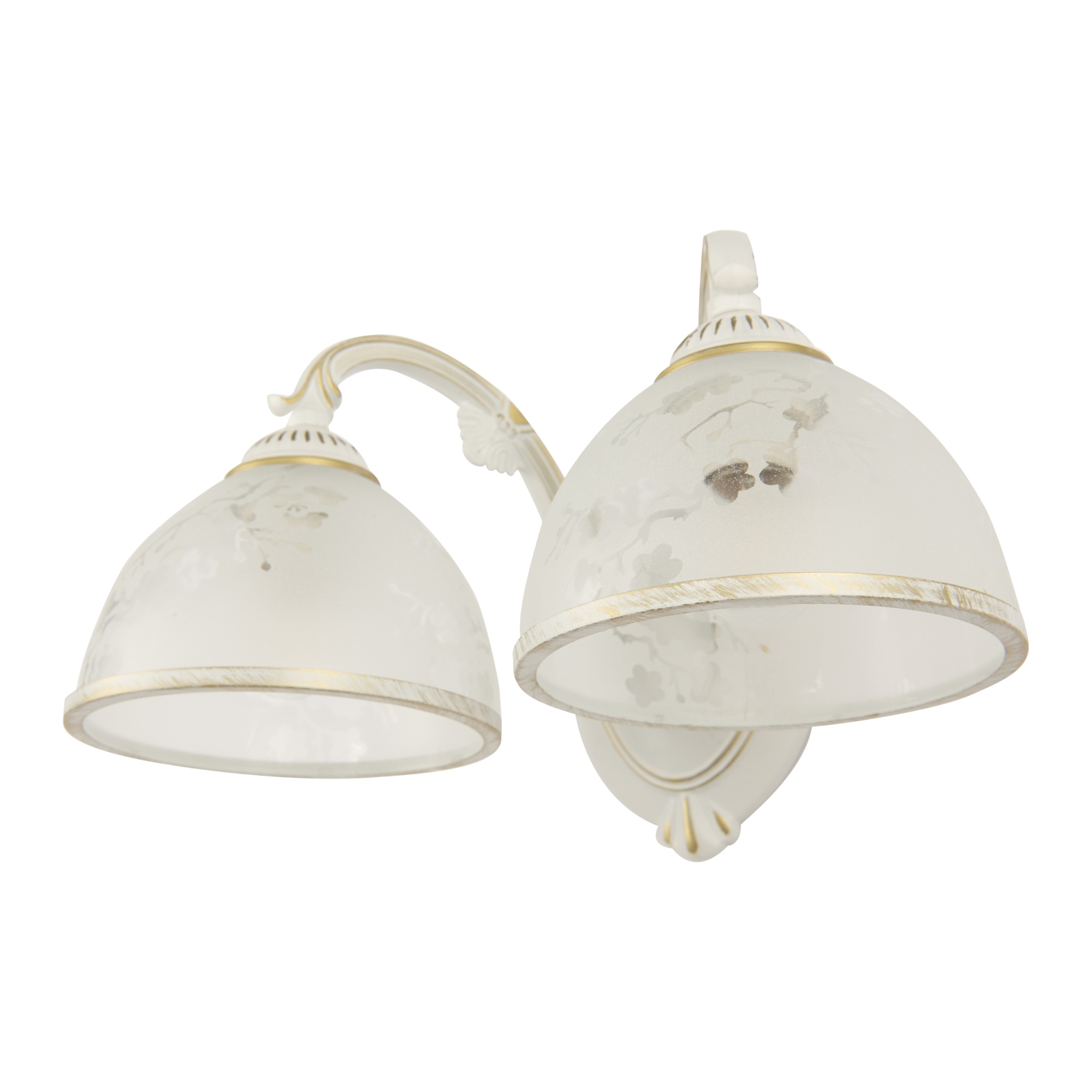 Бра с плафонами 349737/2W WT+G Arte Milano