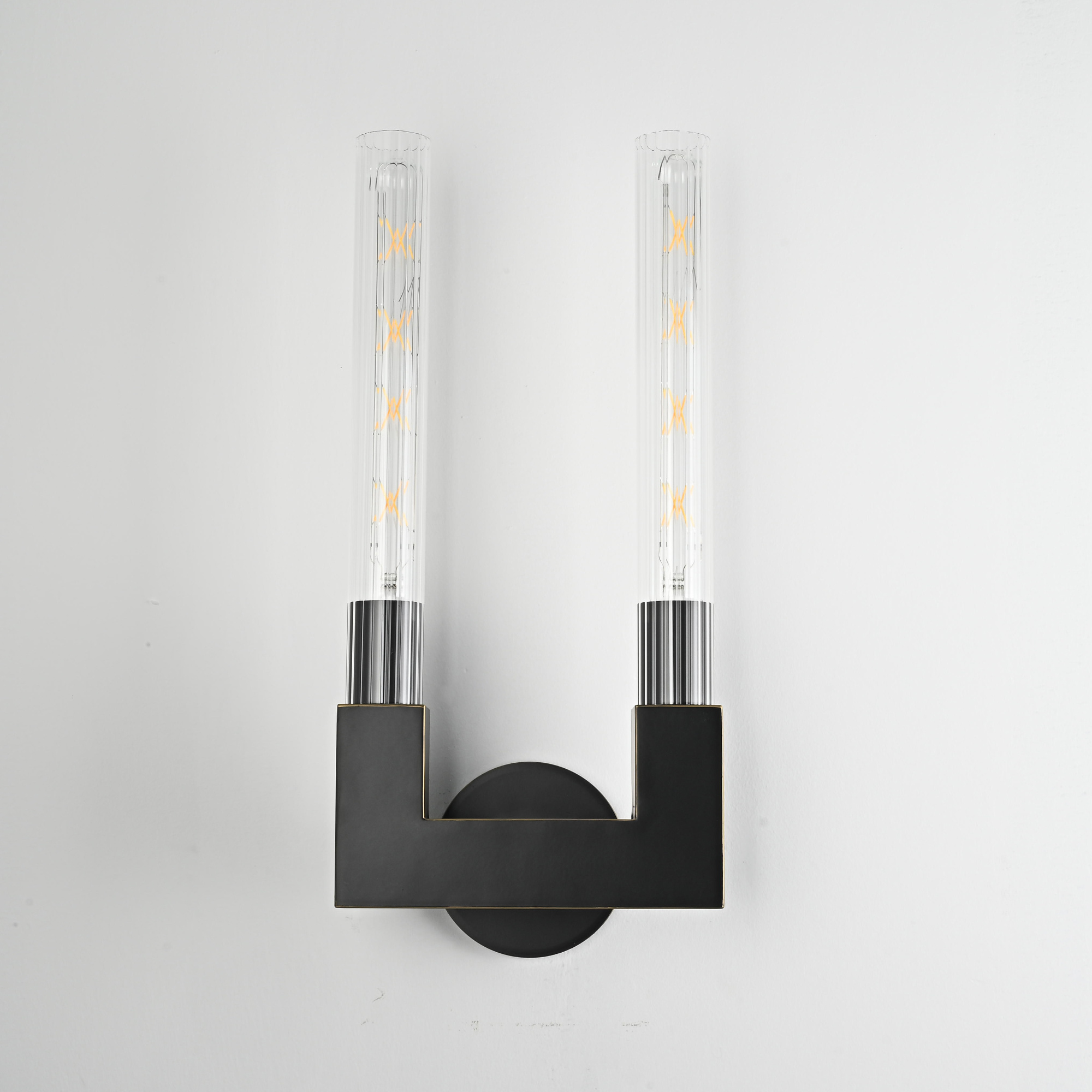 Бра Rh Cannelle Wall Lamp Double Sconces Black By Imperiumloft