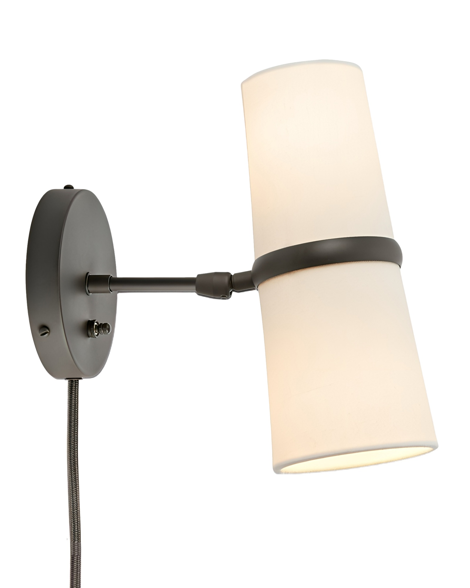 Чёрное бра Флемиш с проводом Louvre Home JJ11116-2WB