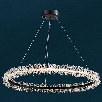 Подвесная люстра THERA D100 Black by ImperiumLoft