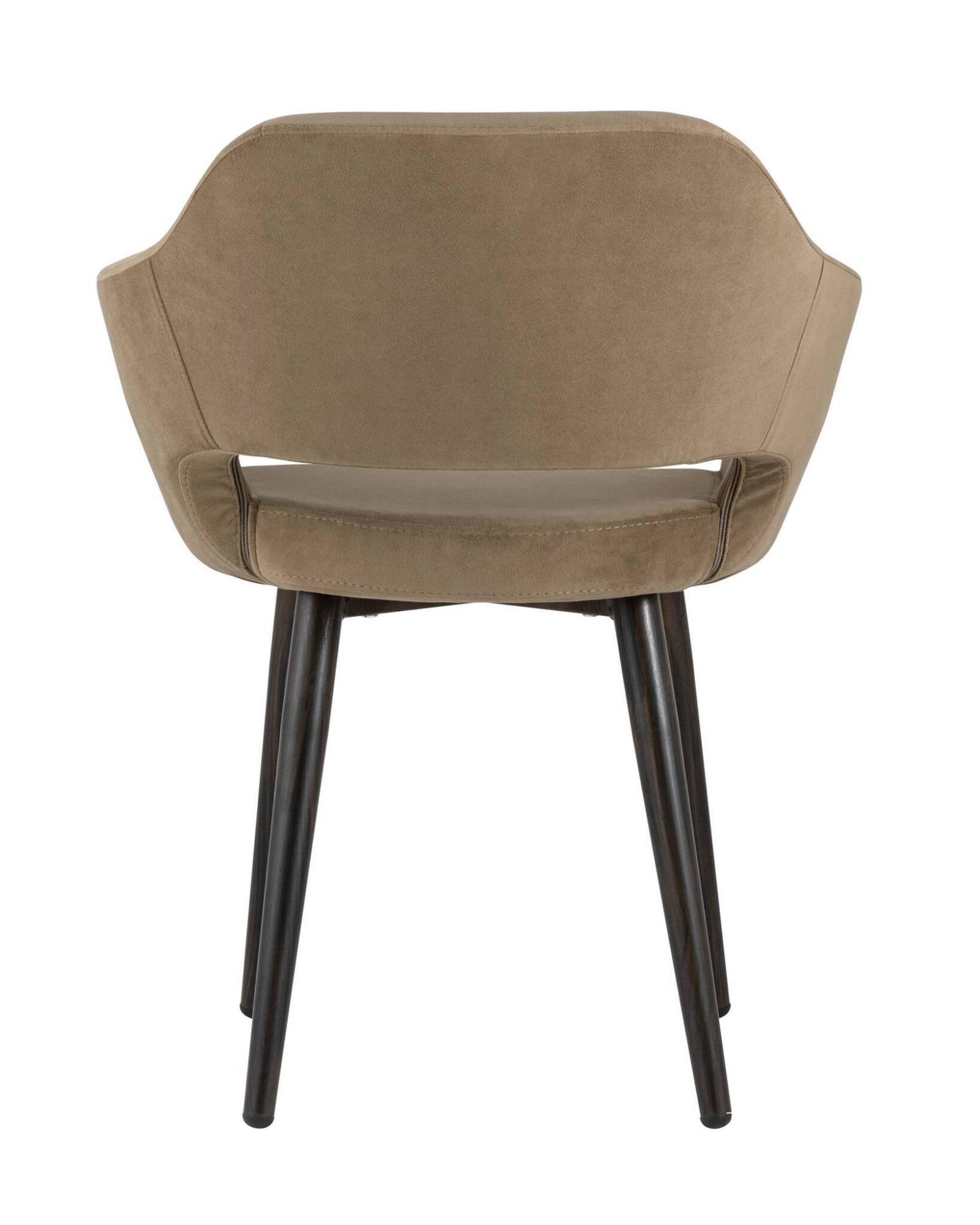 Стул с подлокотниками Саймон велюр капучино Stool Group