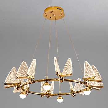 Подвесная люстра AMELIS LUX D83 Transparent 4000К by ImperiumLoft