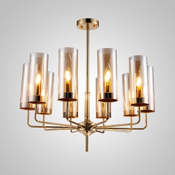 Подвесная люстра DELPHY L10 Brown by ImperiumLoft