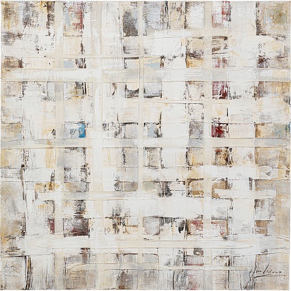 Картина на холсте Treccia 120x120 см KARE 56153